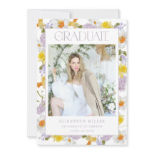 Frühjahrskarte Abschluss-Ankündigung Einladung