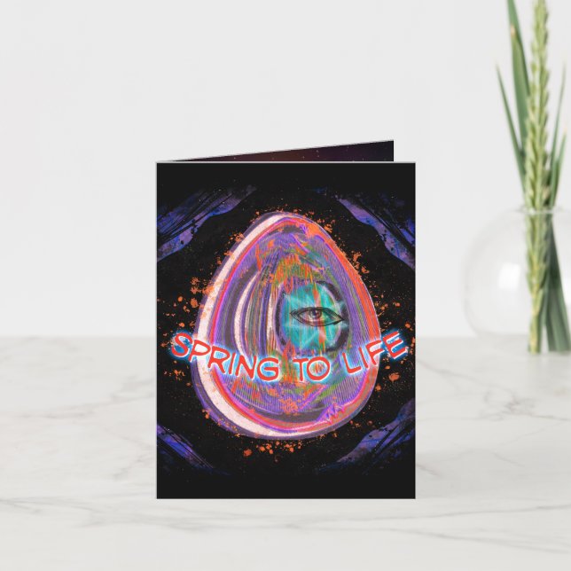 Frühjahrskarte des Mystischen Auges Karte (Vorderseite)