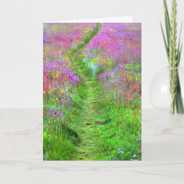 Frühjahrskarte Karte (Vorderseite)