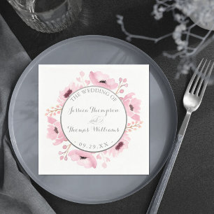 Frühjahrskolben Hochzeitskollektion Serviette
