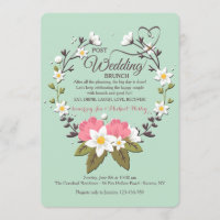 Frühjahrskrieg Hochzeitsfeier Einladung