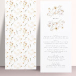 Frühjahrskrieg-Wildblume Menükarte<br><div class="desc">schlankes Menü,  um der Sammlung zu entsprechen *Wenn Sie mehr Papieroptionen wünschen,  kann dieses Design in ein schlankes Programm übertragen *oder für weitere Hilfe kontaktieren Sie mich</div>