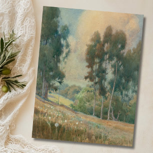 Frühjahrslandschaft (1911) Serene Wasserfarbenland Postkarte