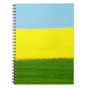 Frühjahrslandschaft Notizblock