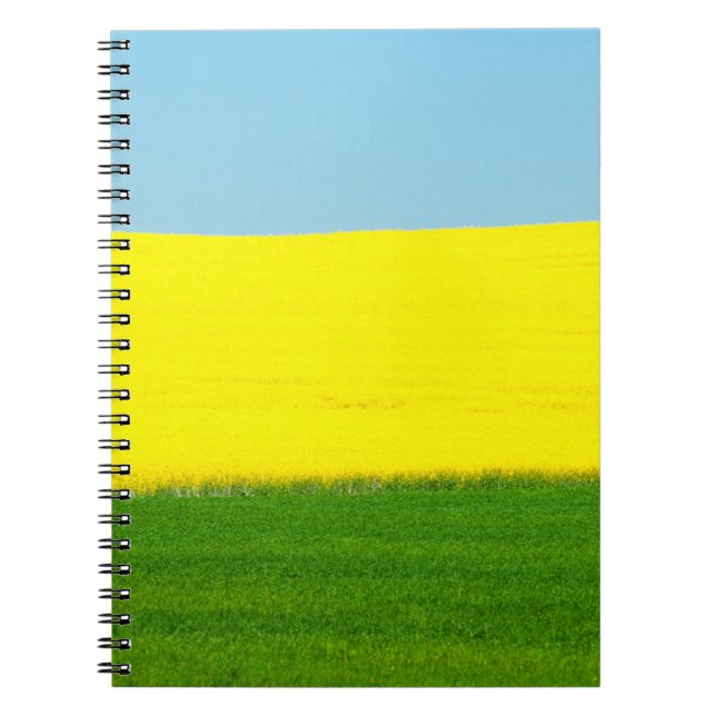 Frühjahrslandschaft Notizblock (Vorderseite)