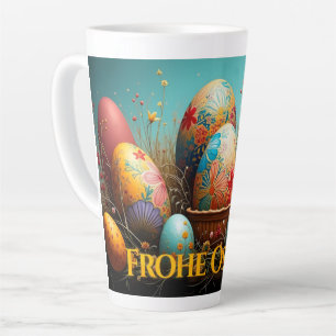 Frühjahrsmagie mit Ostereiern Milchtasse