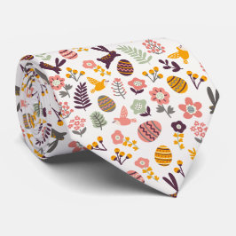 Frühjahrsmuster des Floral Osters | Necktie Krawatte