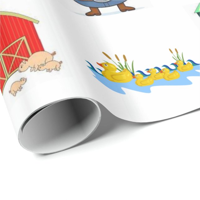 Frühjahrspapier Geschenkpapier (Rolleneckpunkt)