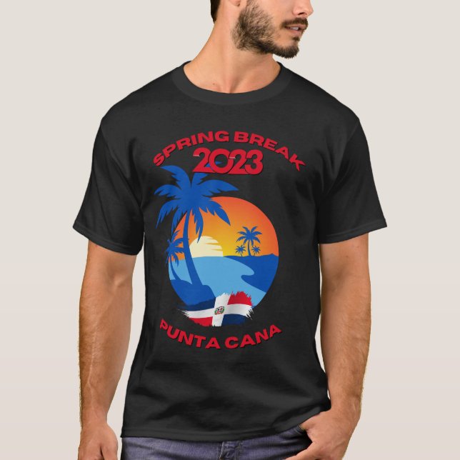 Frühjahrspause 2023 Punta Cana DR T Shirt (Vorderseite)
