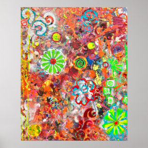 Frühjahrspferd 16 x 20 Poster