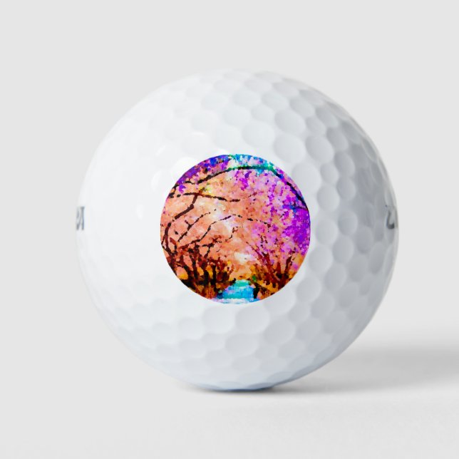 Frühjahrspflanzen Golfball (Vorderseite)