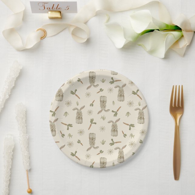 Frühjahrsplotte Pappteller (Hochzeit)
