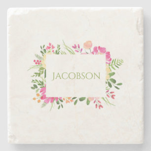 Frühjahrsrahmen - Untersetzer mit individuellem St