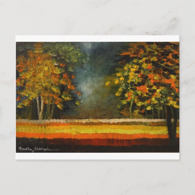 Frühjahrssaison 5 postkarte (Vorderseite)