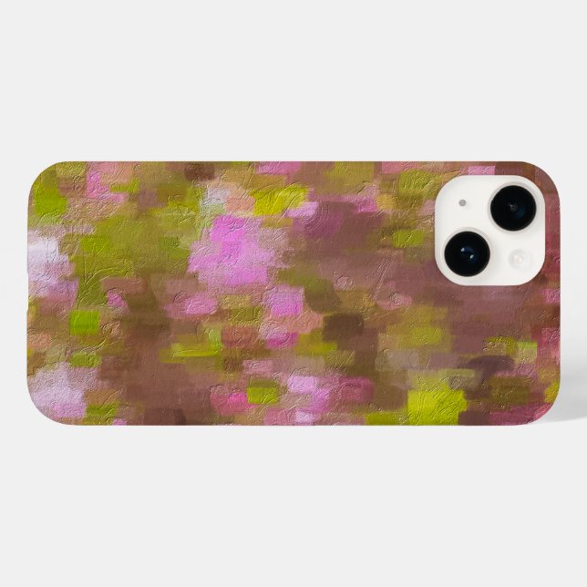 Frühjahrssaison Pinks Abstrakt Case-Mate iPhone Hülle (Rückseite (Horizontal))