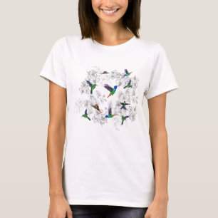 Frühjahrsvögel - Hummingbird - Wählen/Hinzufüg T-Shirt