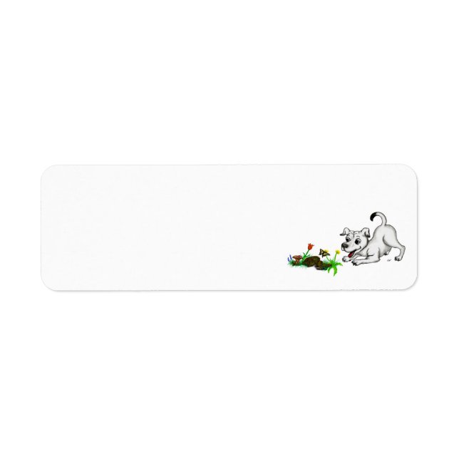 Frühjahrswache, Welpe mit Schmetterling (Vorne)