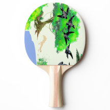 Frühjahrswald mit Vögeln und Eichhörnchen - Natur