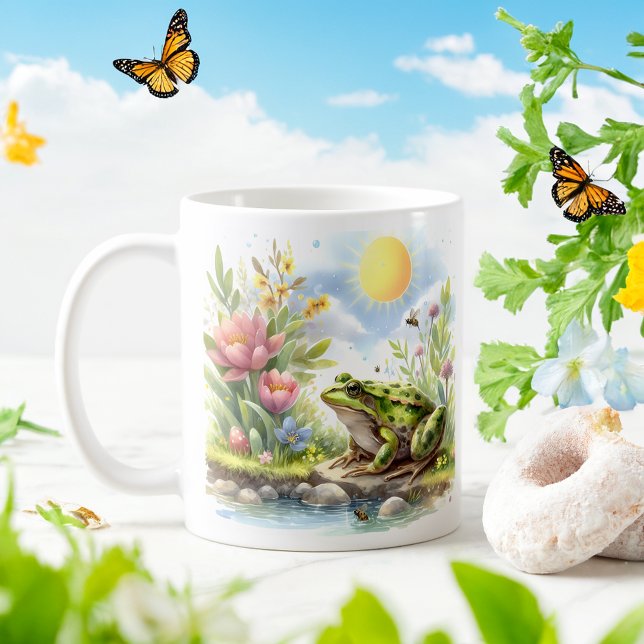 Frühjahrswasserfrosch - Kid Tasse (Von Creator hochgeladen)