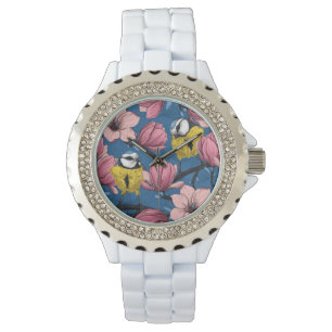 Frühjahrszeit Armbanduhr