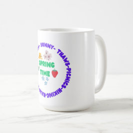 Frühjahrszeit Kaffeetasse