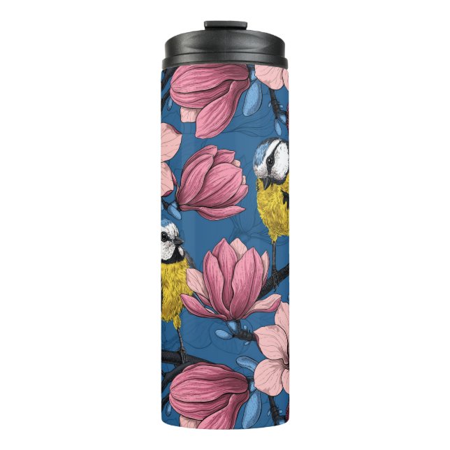 Frühjahrszeit Thermosbecher (Vorderseite)