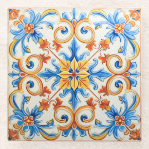 Frühling auf Sardinien Glasuntersetzer