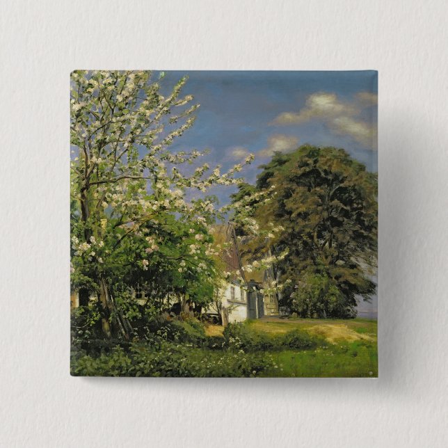Frühling Blossom, 1908 Button (Vorderseite)