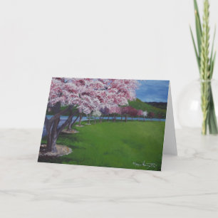 Frühling blüht Gruß-Karte Karte