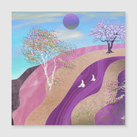 Frühling blüht Landschaft