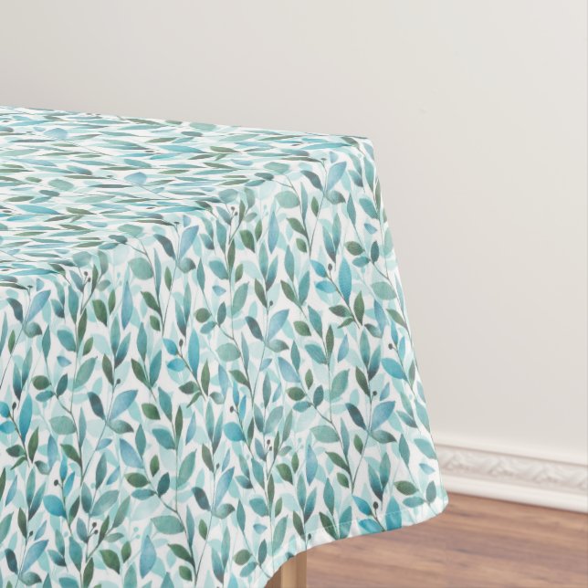 Frühling. Blumenmuster Tischdecke (Beispiel)