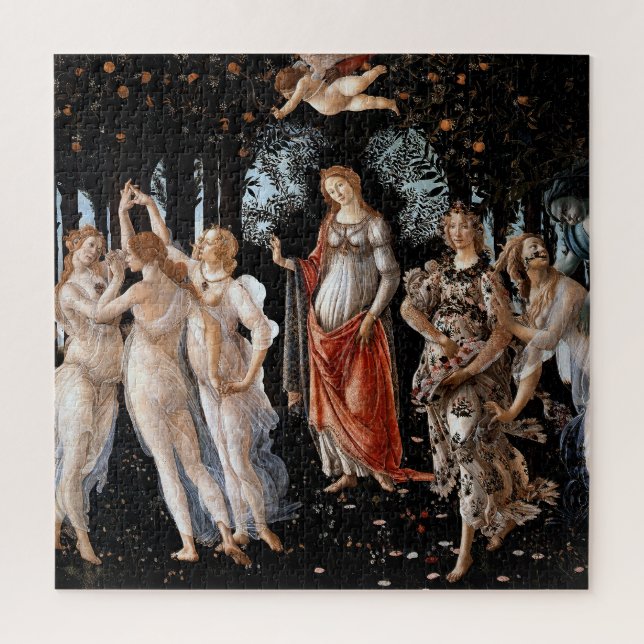 Frühling Botticelli Puzzle (Vertikal)