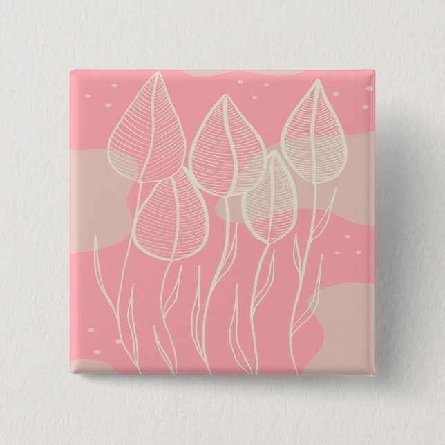 Frühling Button (Vorderseite)