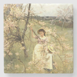 Frühling, c.1880 steinuntersetzer