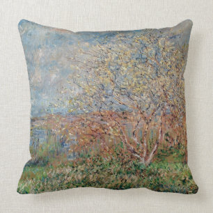 Frühling Claude Monets   Kissen