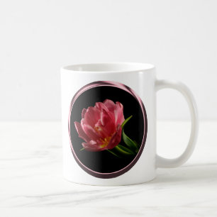 Frühling Doppelblut Tulip Kaffee Cup Tasse