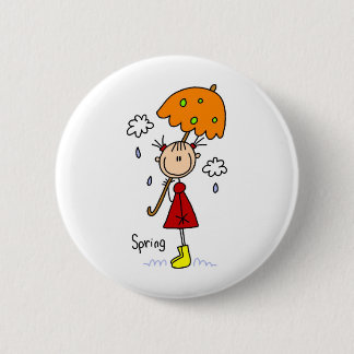 Frühling duscht Knopf Button