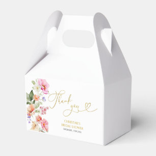 Frühling Farbige Florale Brautparty Geschenkbox Geschenkschachtel