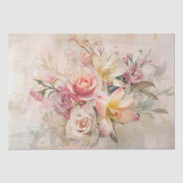 Frühling Florals Vintager Muttertag Seidenpapier