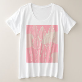 Frühling Große Größe T-Shirt