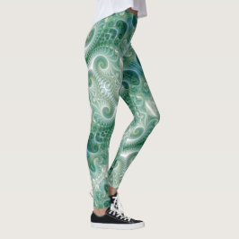 Frühling Grün Moderne Yoga Pants Frauen Mädchen Leggings