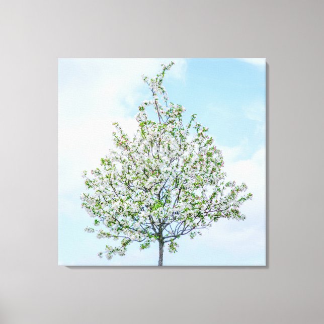 Frühling - Happy Oaster Leinwanddruck (Vorderseite)