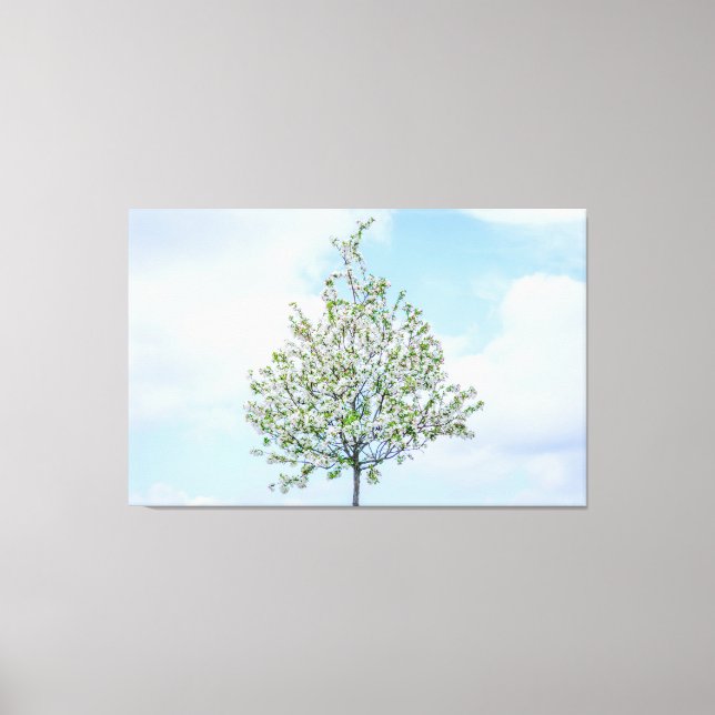 Frühling - Happy Oaster Leinwanddruck (Vorderseite)