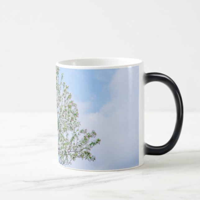 Frühling - Happy Oaster Verwandlungstasse (Rechts)