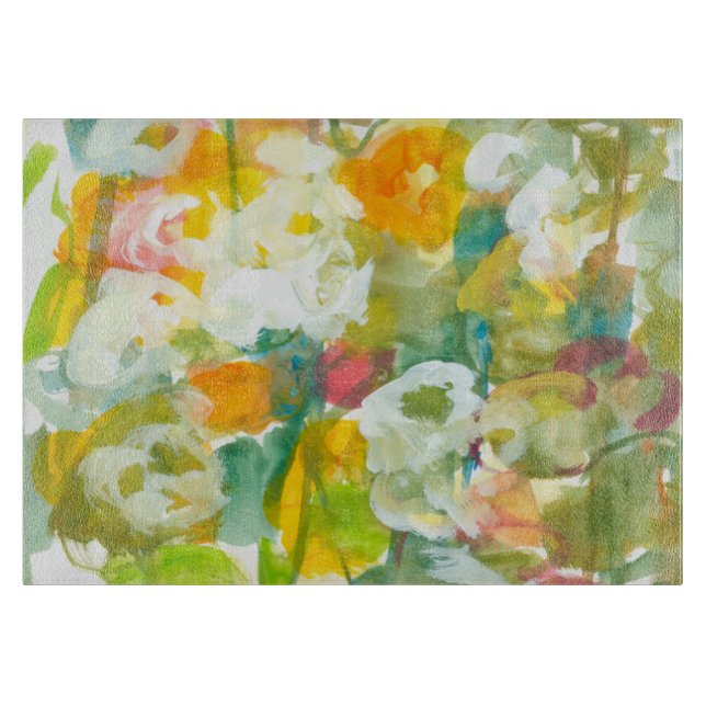 Frühling hat Frühling II Schneidebrett (Vorderseite)