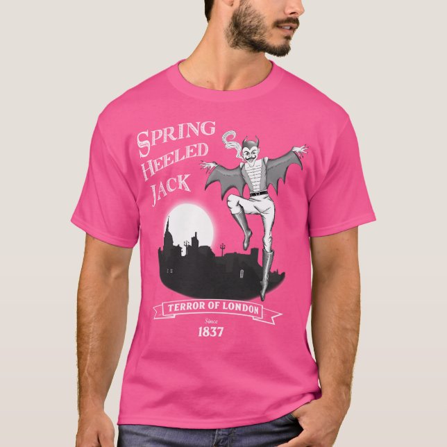 Frühling heilte Jack Terror von London seit 1837 T-Shirt (Vorderseite)