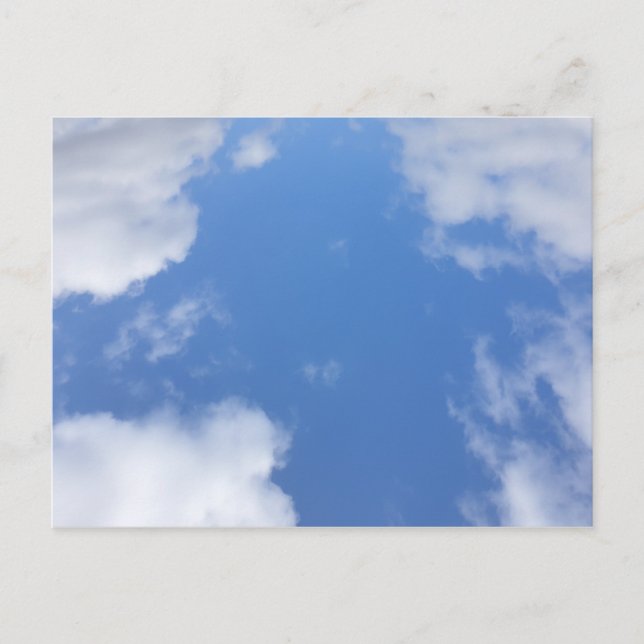 Frühling Himmel im Park Postcard Postkarte (Vorderseite)