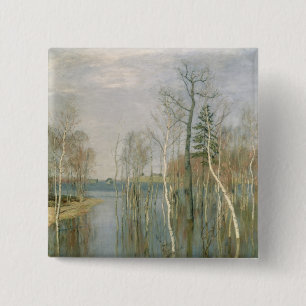 Frühling, Hochwasser, 1897 Button