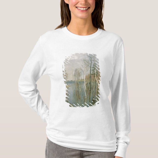 Frühling, Hochwasser, 1897 T-Shirt (Vorderseite)