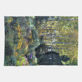 Frühling im Garten Geschirrtuch